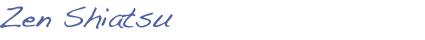 Zen Shiatsu